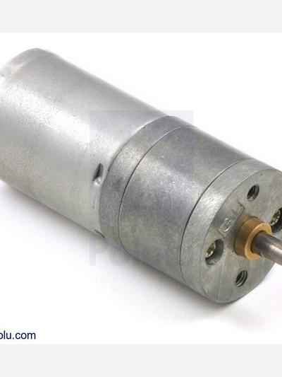 47:1 Metal Gearmotor 25Dx52L mm HP 12V