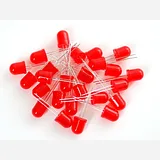 Diffused Red 10mm LED (25 pack) - Image 3