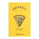 Pimoroni Pin Party Enamel Pin Badge - Component Pizza - Image 1