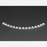 NeoPixel 1/4 60 Ring - 5050 RGBW LED w/ Integrated Drivers [Warm White - ~3000K] - Image 3