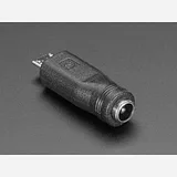 MicroUSB to 5.5/2.1mm DC Barrel Jack Adapter - Image 1