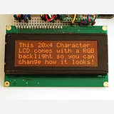 RGB backlight negative LCD 20x4 + extras [RGB on black] - Image 3