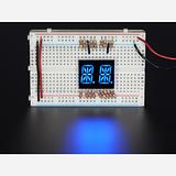 Dual Alphanumeric Display - Blue 0.54 Digit Height - Pack of 2 - Image 3