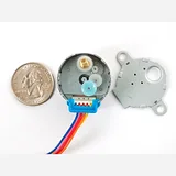 Small Reduction Stepper Motor - 5VDC 32-Step 1/16 Gearing - Image 4