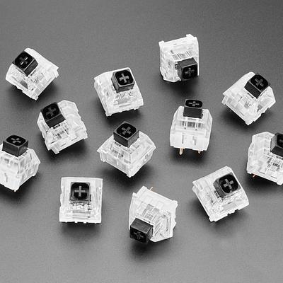 Kailh Mechanical Key Switches - Linear Black - 12 pack