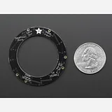 NeoPixel Ring - 16 x 5050 RGBW LEDs w/ Integrated Drivers - Warm White - ~3000K - Image 5