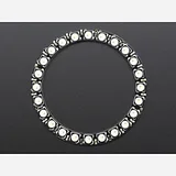 NeoPixel Ring - 24 x 5050 RGBW LEDs w/ Integrated Drivers - Natural White - ~4500K - Image 4