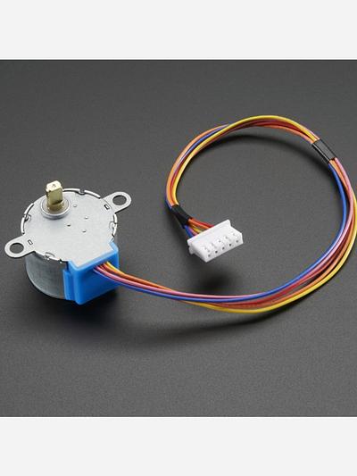 Small Reduction Stepper Motor - 5VDC 32-Step 1/16 Gearing