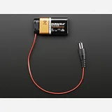 9V battery clip with 5.5mm/2.1mm plug - Image 3