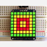 Adafruit Bicolor LED Square Pixel Matrix with I2C Backpack - Image 2