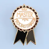 Master Procrastinator Award Lapel Pin - Image 5