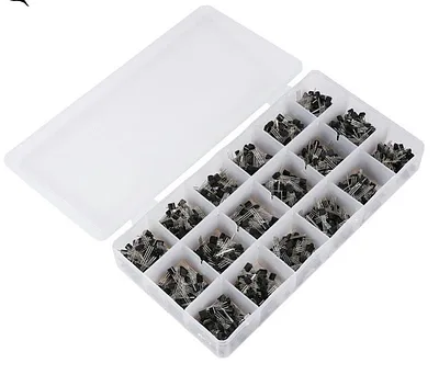 18 Value 900pcs Bipolar Triode Transistor TO-92 A1015-2N5551 Box Kit