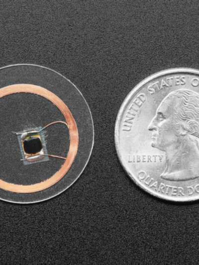 13.56MHz RFID/NFC Clear Tag - NTAG203 Chip
