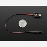 9V battery clip with 5.5mm/2.1mm plug - Image 4