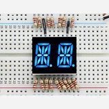 Dual Alphanumeric Display - Blue 0.54 Digit Height - Pack of 2 - Image 2