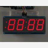 Adafruit 1.2 4-Digit 7-Segment Display w/I2C Backpack - Red - Image 1