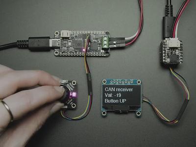 Adafruit CAN Bus BFF Add-On for QT Py