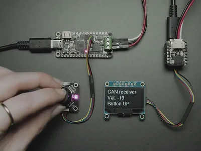 Adafruit CAN Bus BFF Add-On for QT Py