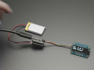 Adafruit LiIon or LiPoly Charger BFF Add-On for QT Py