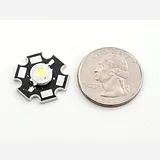 1 Watt Cool White LED - Heatsink Mounted - Image 3
