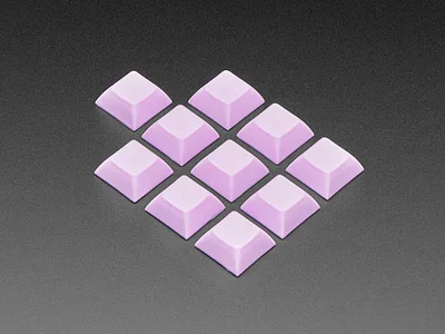Light Purple DSA Keycaps for MX Compatible Switches - 10 pack