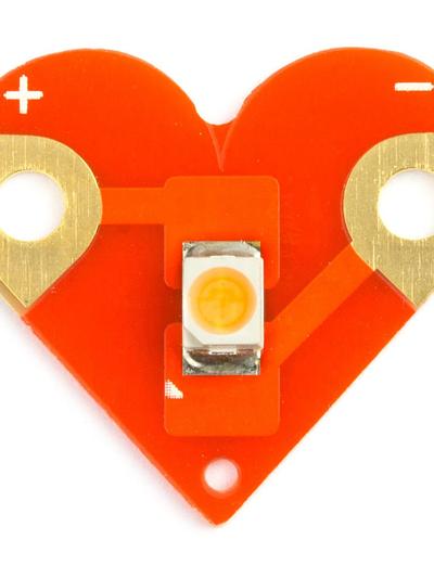 Sewable Heart LEDs
