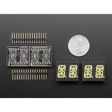 Adafruit 0.54 Quad Alphanumeric FeatherWing Display - White - Image 4