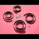 Silicone Cover Stranded-Core Ribbon Cable - 10 Wires - 20 AWG - Image 4