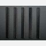 0.1 36-pin Strip Right-Angle Female/Socket Header (5 pack) - Image 4