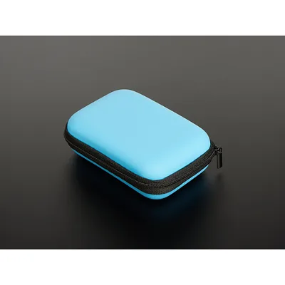 Maker-Friendly Zipper Case - Light Blue
