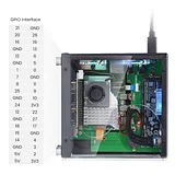 Mini PC Case With 1.3” OLED Screen For Raspberry Pi 5 - Image 1