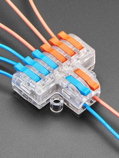Snap Action 2-to-6 Wiring Block Connector