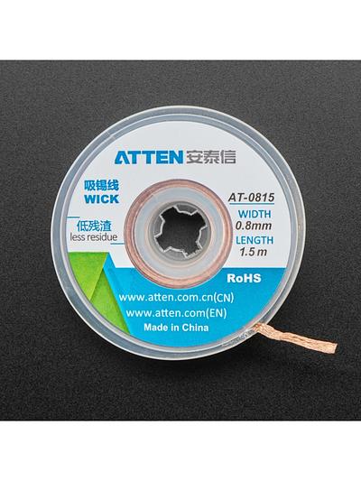 Solder Wick - 0.8mm wide and 1.5m / 5 feet long