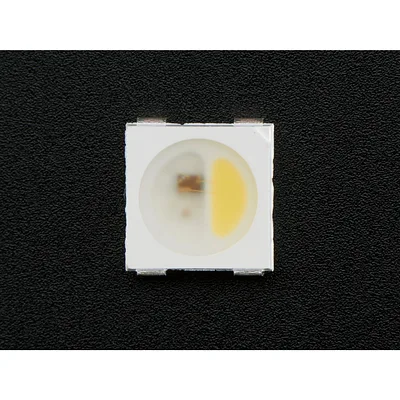 NeoPixel RGBW LEDs w/ Integrated Driver Chip - Cool White [~6000K - White Casing - 10 Pack]