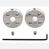 Pololu Universal Aluminum Mounting Hub for 5mm Shaft, #4-40 Holes (2-Pack) - Image 2