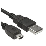 USB Cable Type A Male to Mini B - Image 1
