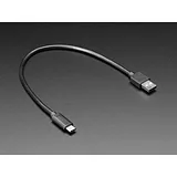 USB Type A to Type C Cable - 1ft - 0.3 meter - Image 1