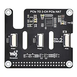 Raspberry Pi 5 Dual PCIe FFC Adapter Board – Multi-HAT Stacking Capability - Image 2