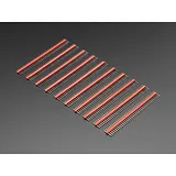 Break-away 0.1 36-pin strip male header - Red - 10 pack - Image 1