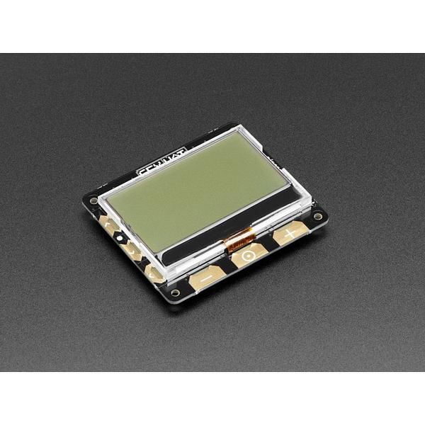 Pimoroni GFX HAT - 128x64 LCD Display + RGB Lite  Touch Buttons - RGB Backlight and 6 Touch Button