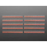 Break-away 0.1 36-pin strip male header - Red - 10 pack - Image 2