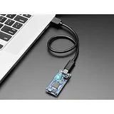 USB Type A to Type C Cable - 1ft - 0.3 meter - Image 3
