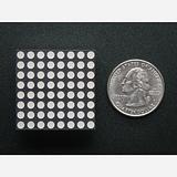 Small 1.2 8x8 Ultra Bright Pure Green LED Matrix [KWM-30881CPGB] - Image 3