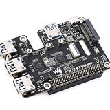 Raspberry Pi 5 PCIe HAT – USB 3.2 Gen1, M.2 NVMe SSD Support - Image 1