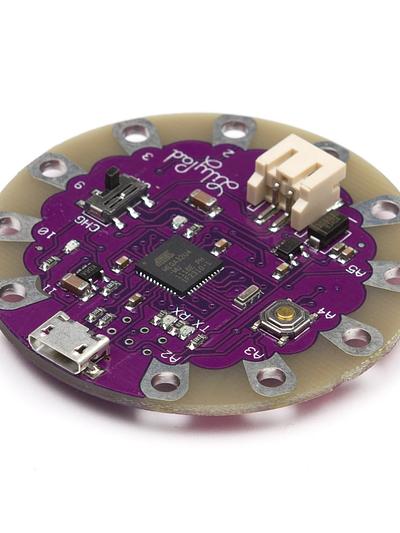 E-Textiles LilyPad Compatible USB - ATmega32U4 Board