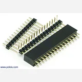 0.100 (2.54 mm) Breakaway Male Header: 1x40-Pin, Right Angle - Image 4