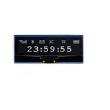2.23inch OLED Display Module for Raspberry Pi Pico, 128×32, SPI/I2C - Image 1