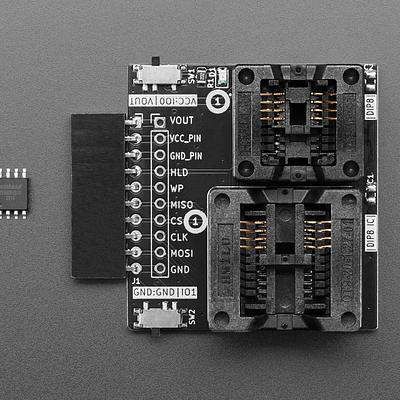 Bus Pirate 5 SOIC / SOP8 SPI Flash Adapter