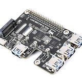 Raspberry Pi 5 PCIe HAT – USB 3.2 Gen1, M.2 NVMe SSD Support - Image 2