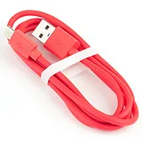 USB A to microB cable - Red - 1m - Image 3